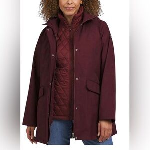 Lands End 3 in 1 Coat and Vest